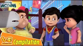 Vir The Robot Boy | Non Stop Action | Cartoon For Kids | Compilation 38