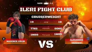 Combat #7 Poids CRUISERWEIGHT : Alexandre VERDIER VS Maxence COLIN