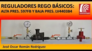 Ejemplo de regulación de Gas L.P. en dos etapas con reguladores Rego 597FB y LV4403B4