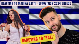 TURKISH GUY REACTS TO GREECE'S EUROVISION 2024 ARTIST - MARINA SATTI