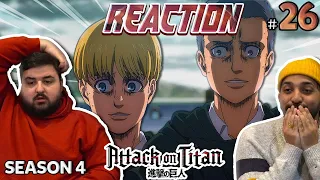 THIS IS A CIVIL WAR! | Attack On Titan Season 4 Episode 26 Reaction!