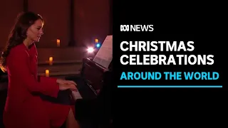 Duchess of Cambridge plays piano for holiday TV special as world celebrates Christmas | ABC News