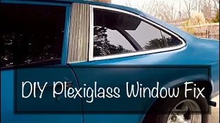 How to Fix a Car Window with Plexiglass