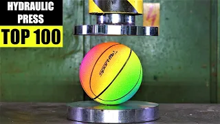 Top 100 Best Hydraulic Press Moments ASMR VERSION VOL 3 | PURE SOUND Satisfying Crushing Compilation