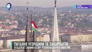 ПИТАННЯ УГОРЩИНИ ТА ЗАКАРПАТТЯ