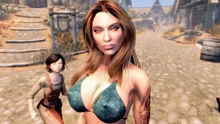 Angelina Jolie Follower - Skyrim Mods