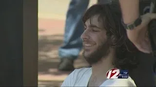 Man detained outside Boston court