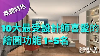 【10大最受設計師喜愛的3D軟體繪圖功能,5~1名】裝潢設計｜空間設計｜衛浴設計｜設計軟體｜室內設計｜｜室內設計軟體｜Interior Design Software