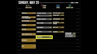 BABYMETAL  Rock on the Range 2018 (Sunday 20th May) 720p  **with chat**