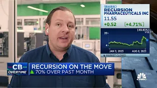 'We look like what the future of all biopharma companies will look like', says Recursion CEO Gibson