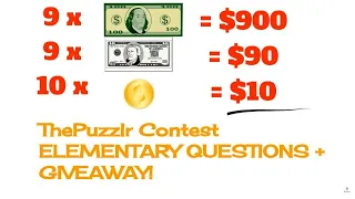 ThePuzzlr Contest Elementary Questions + AoPS giveaway!