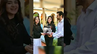 Tere Bin Drama BTS 😍 Murtasim and Meerab 🔥 Wahaj Ali and Yumna Zaidi behind the scene#shorts