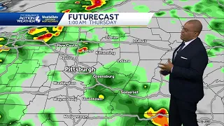 Heavy rain, strong wind a concern for Pittsburgh area overnight