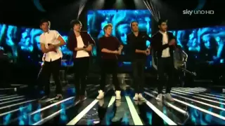 One Direction - Live while we're young a X Factor 2012  in anteprima mondiale