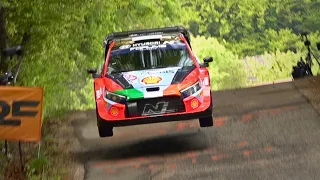 WRC Croatia Rally 2024 Shakedown | Best-Of JUMPS & ACTION