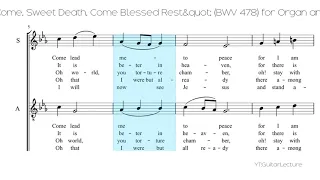 "Come, Sweet Death, Come Blessed Rest" (BWV 478) For Organ And Choir