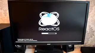 Установка ReactOS на современный компьютер