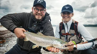 Havørreder Efterår - Stor Fisk Hugger Gennemløberen!