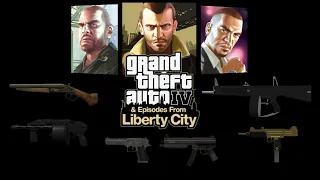 Grand Theft Auto IV & Episodes from Liberty City - All Weapons