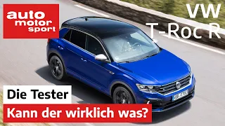 VW T-Roc R: Alles nur Optik oder kann der wirklich was? - Test/Review | auto motor und sport