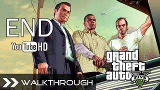 GTA 5 Walkthrough Grand Theft Auto V - All 3 Endings Option A B C - Kill Trevor/Michael & Deathwish