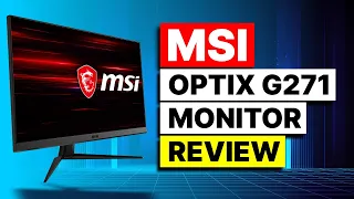 MSI Optix G271 excellent  eSports gaming monitor🤩 Review