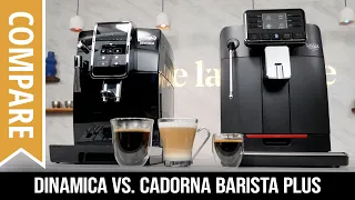Compare: DeLonghi Dinamica & Gaggia Cadorna Barista Plus Automatic Bean to Cup Coffee Machines