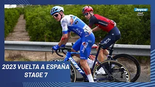 Not Again! | 2023 VUELTA A ESPAÑA - STAGE 7 - Team Jayco AlUla