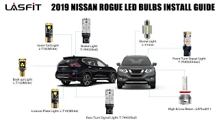 2019 Nissan Rogue Sport LED Headlight Bulbs & Other Exterior Interior Lights Install Guide