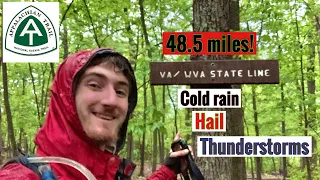 Day 75: the Four state Challenge!!!       | Appalachian Trail 2021|