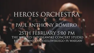 Concert: Heroes Orchestra x Paul Anthony Romero