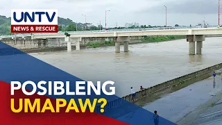 Pagtaas ng tubig sa Marikina River, binabantayan; mga residente, inalerto sa posibleng paglikas