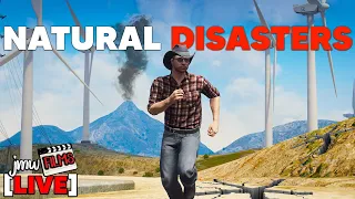 [🔴PGN LIVE] NATURAL DISASTERS | GTA 5 Roleplay - Ft. ProGamerDude