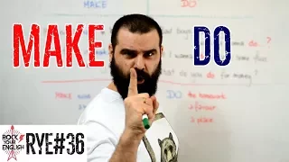 MAKE vs DO | ROCK YOUR ENGLISH #36