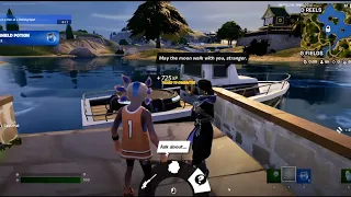 Getting a kill only using the loot I get from a fishing rod