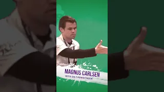 Carlsen TROLLUJE podając rękę niewidzialnemu przeciwnikowi xD