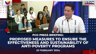 PCO Press Briefing with DSWD 02/20/2024