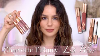 CHARLOTTE TILBURY AIRBRUSH FLAWLESS LIP BLUR - Trying On 3 Colors || Tania B Wells