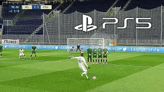 FIFA 21 PS5 FRANCE - IRELAND | MOD Ultimate Difficulty Career Mode HDR Next Gen