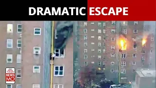 New York: Teens Escape From A Burning Apartment | NewsMo