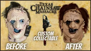 The Texas Chainsaw Massacre (2003) Leatherface Mask Makeover: CHRIS' CUSTOM COLLECTABLES