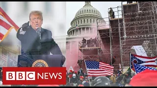 Calls for Trump to be removed from office days before Biden inauguration - BBC News