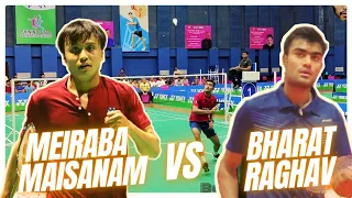 MAISNAM MEIRABA VS BHARAT RAGAV: YONEX SUNRISE ALL INDIA SENIOR RANKING BAHADURGARH 2023