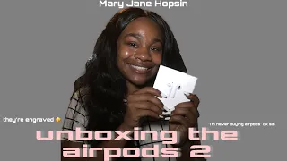 airpods 2 unboxing + setup (finally bought them LMAO)