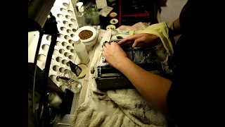 Cleaning up a Typewriter (Facit P1) while trying out some timelapse.