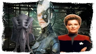 Borg Lore : Borg Conflict, Victimized Species 8472 , and Complicit Janeway