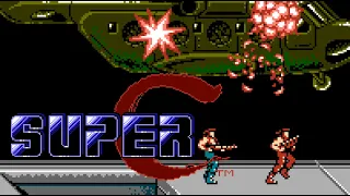 [NES] Super C - 2Players co-op longplay - 2 loops