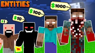 Minecraft, But I Can Buy Scary Entities