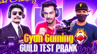 GYAN GAMING GUILD TEST PRANK 😮 ON LIVE 😱🔥- SAMSUNG A3,A5,A6,A7,J2,J5,J7,S5,S6,S7,S9,A10,A20,A30,A50