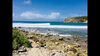 CLOSE ENCOUNTERS! ep1  Surfing Hurricane Fiona in Puerto Rico secret point brake
